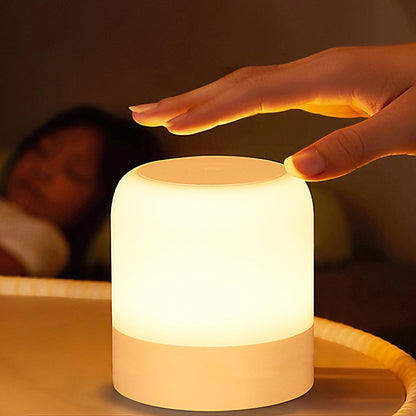 FNMYCO Portable Baby Night Light,3 Colours Egg Light for Nursery,Rechargeable Night Light for