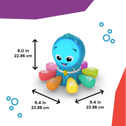Baby Einstein Ocean Explorers Go Opus Go 4-in-1 Crawl & Chase Activity Learning Toy, Music and