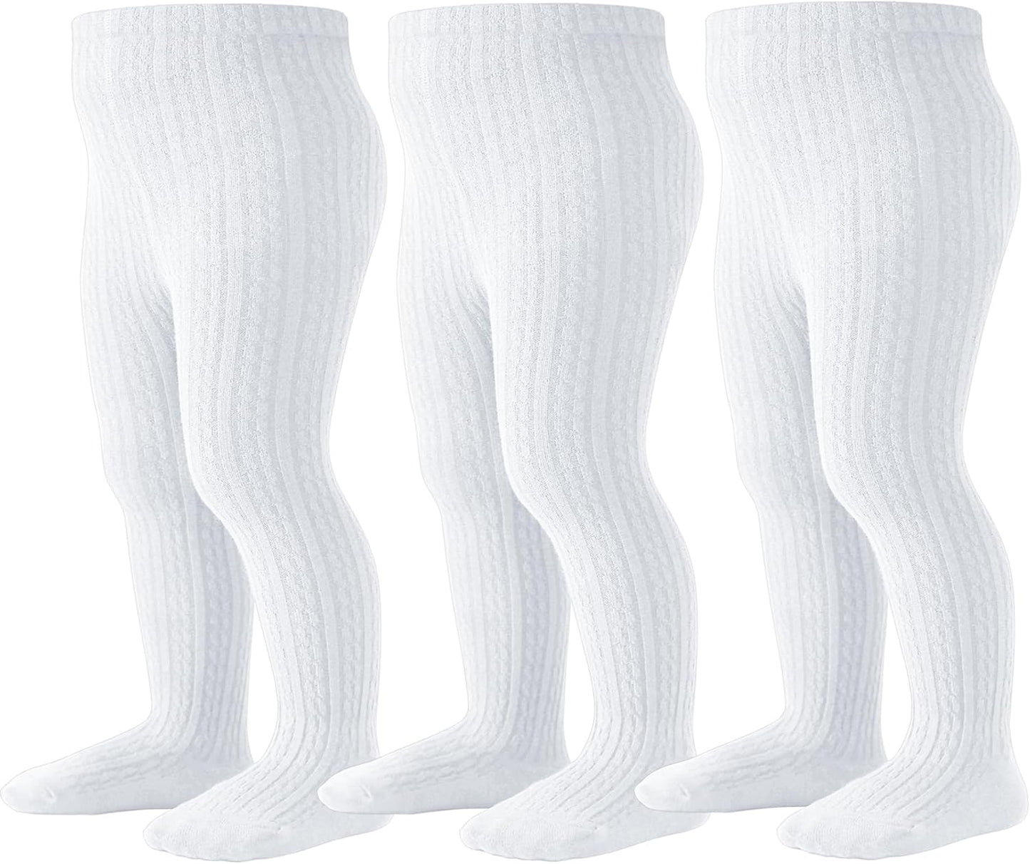 Baby Tights Toddler Stockings Tights Soft Cotton Cable Knit Baby Girl Tight Leggings Newborn Infant 0-4T