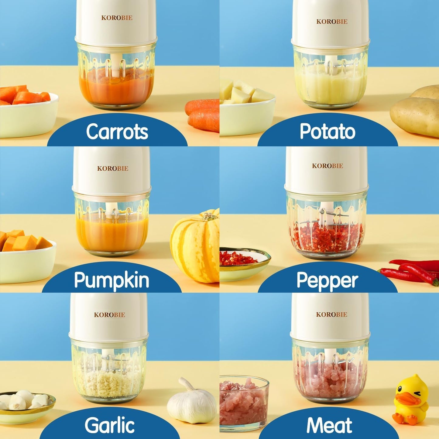 Baby Food Maker - Baby Food Processor for Baby Food, Fruit, Vegatable, Meat, Baby Food Puree Maker