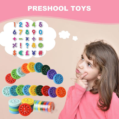Updated Math Fact Fidget Spinners, Math Facts Fidget Spinners, This is for All The Stimmers - Fidgeters Who are Learning Math, Division and Multiplication on One Fidget (Multiply Or Divide 9pcs)