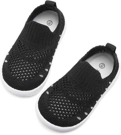MORENDL Baby Toddler Walking Socks Non-Slip Breathable Unisex Casual Sneakers