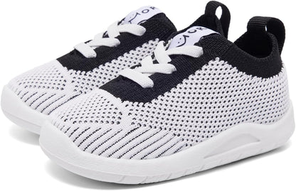 MORENDL Toddler Shoes Baby Walking Sock Shoes Infant Sneakers 0-4 Years Boy Girl Barefoot Tennis Shoe Non-Slip Brethable