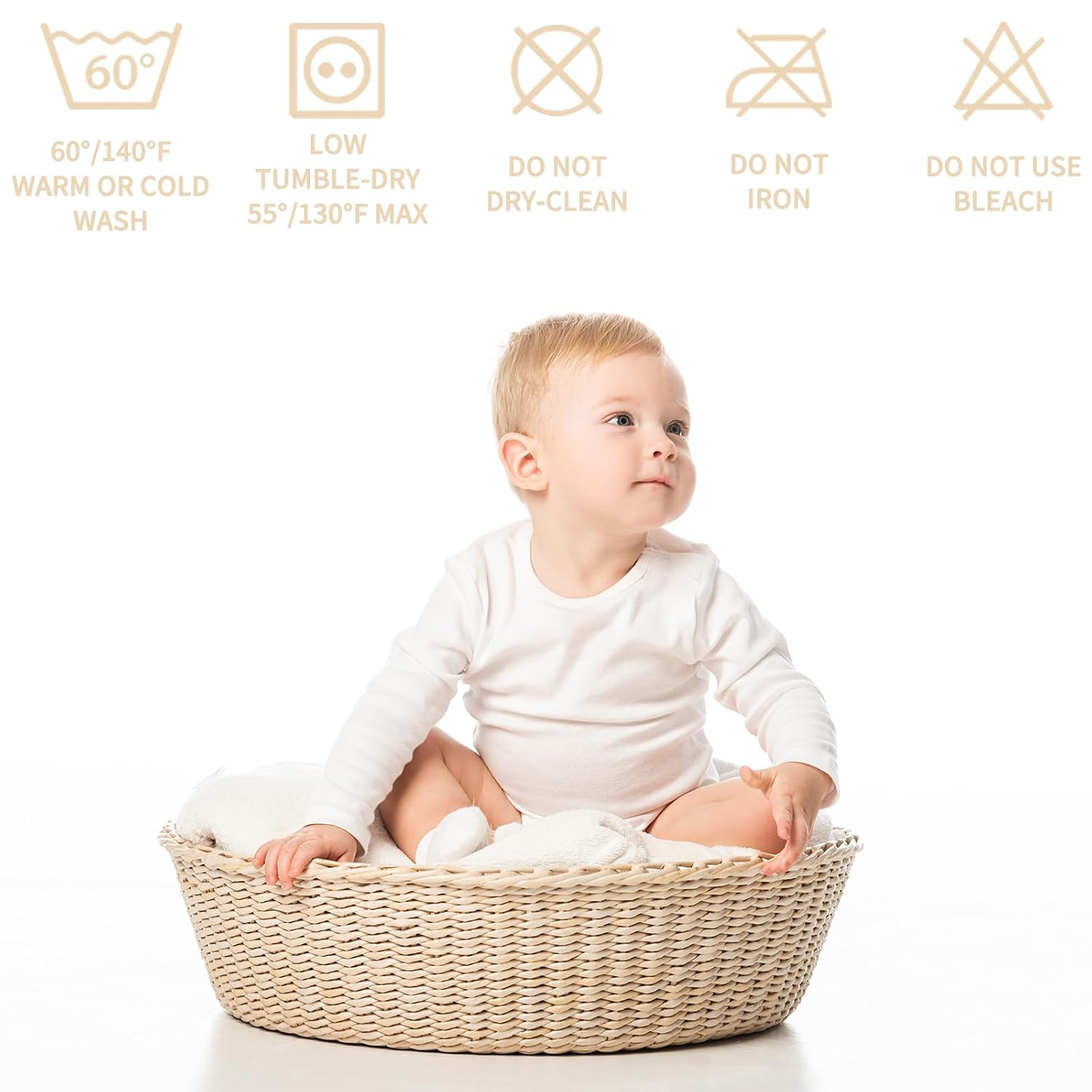 BEDLORE Waterproof Mattress Protector Crib, 2 Pack Soft Mattress Pad, Noiseless Machine Washable