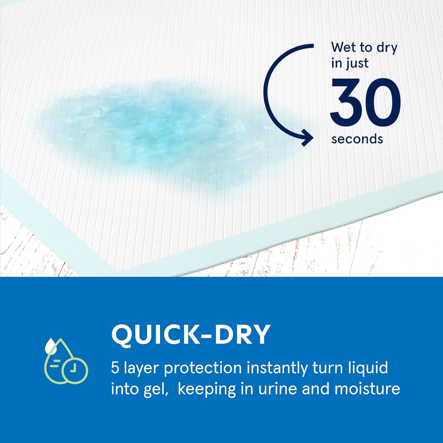 Puppy Pads Pet Pee Pads for Dogs & Puppy Training [300-COUNT] Potty Pads for Dogs 22" x 22" Leak-Proof Dog Pee Pads - Quick-Dry Surface - Heavy Duty Absorbent Disposable Dog Wee Pad Bulk Pack