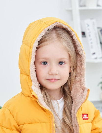 UNICOMIDEA Baby Winter Coat with Hooded Toddler Boys Girls Puffer Jackets for 12M-5T