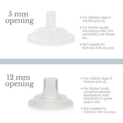 Subo Baby Food Bottle Starter Set | No Mess Baby Toddler Self Feeder | Squeeze Free Design for Purees, Smoothies, Yogurt, Oatmeal, or Thickened Liquids | Reusable Silicone Washable Cup (Duck Egg Blue)