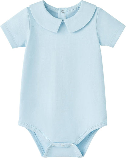 pureborn Baby Boys Girls Bodysuit Super Soft Cotton Romper 0-24 Months