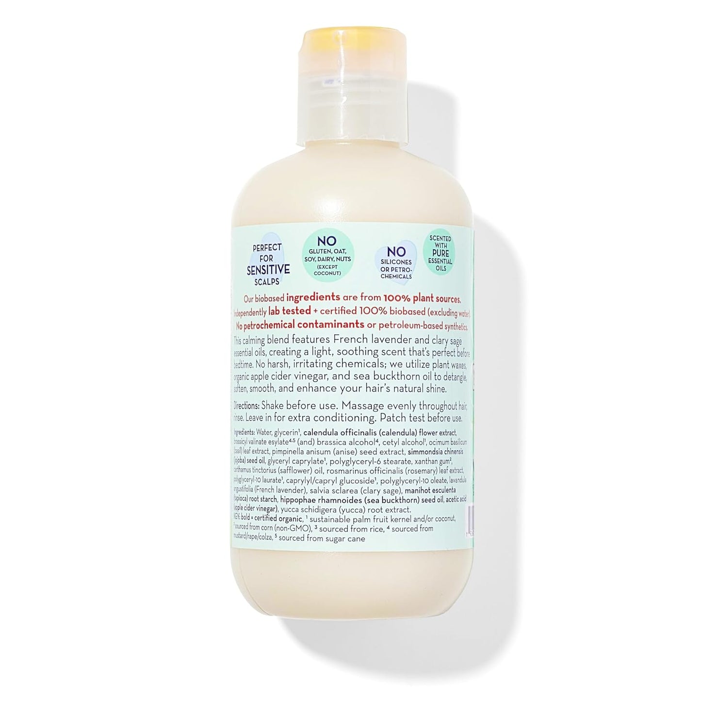 California Baby Calming Hair Conditioner | 100% Plant-Based Kids Conditioner | Rinse-out or Leave