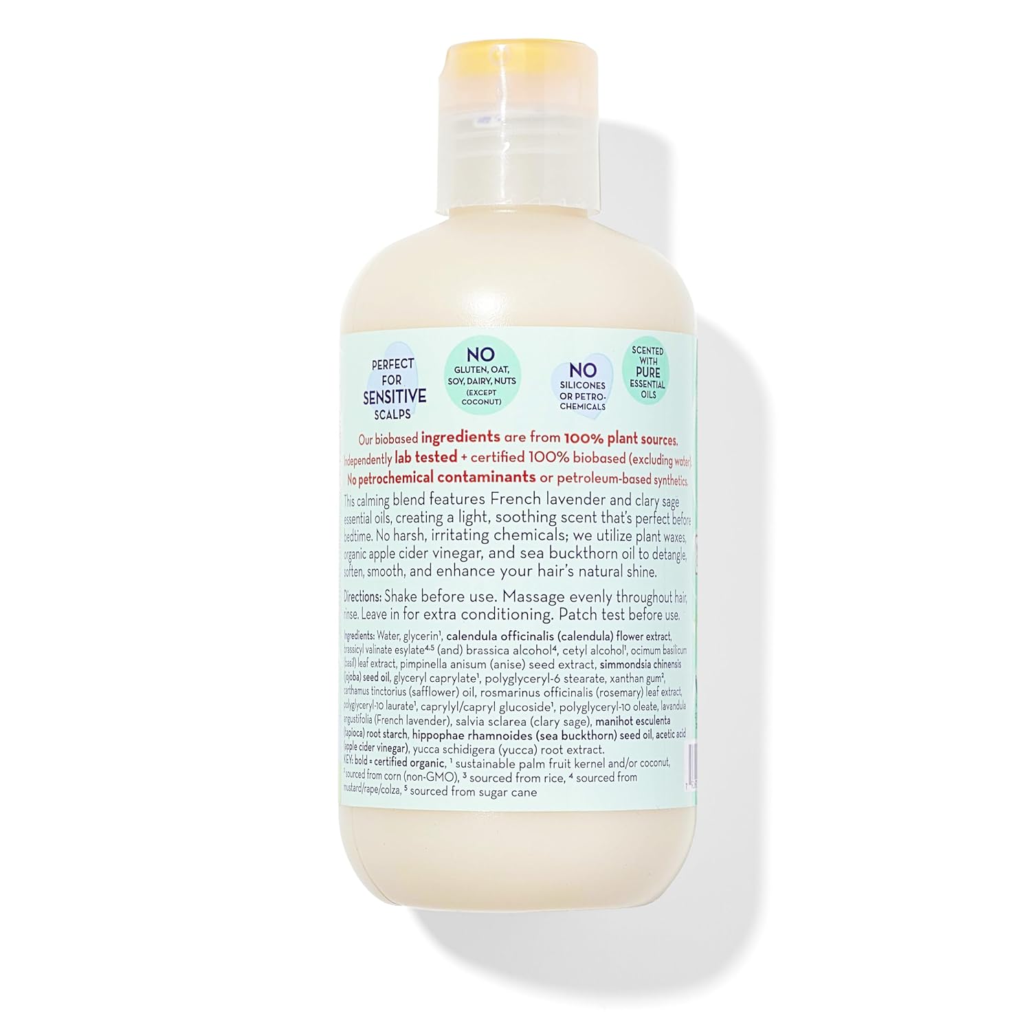 California Baby Calming Hair Conditioner | 100% Plant-Based Kids Conditioner | Rinse-out or Leave