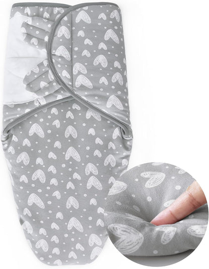 Biloban Baby Swaddles 0-3 Months for Boy Girls, Warm Quilted Baby Swaddle, Newborn Swaddle
