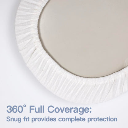 1-Pack Changing pad Cover Waterproof - Soft Baby Baby Changing pad Cover,Contour Changing Pads Liners,Change Pad Cover,Ultra-Soft & Breathable,Fits Skip Hop,Keekaroo Peanut,Machine Washable(1)