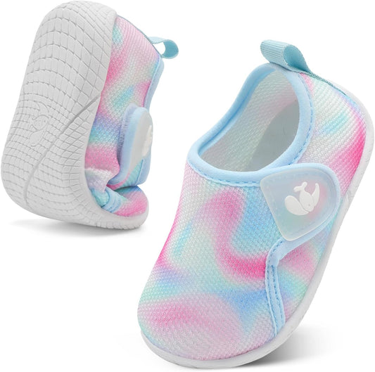 FEETCITY Toddler Walking Shoes Slip On Toddler Shoes Boys Girls Kids Sports Sneakers Casual School Shoes Barefoot Shoes