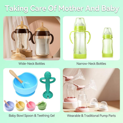 ICUIRE Baby Bottle Washer, Sterilizer & Dryer Pro, Newborn Essential for Parents One-Hand