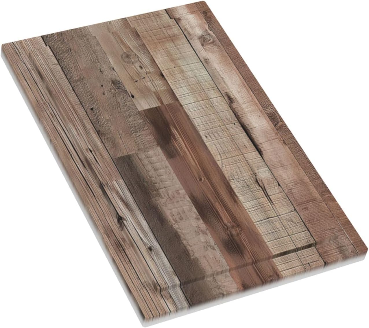 Decorative Switch Covers Plate Retro Wood Plank Vintaga Wooden Board 1 Gang No Device Single Blank Outlet Covers Wall Plate Cover Light Switch Plate Electrical Faceplate for Home Decor