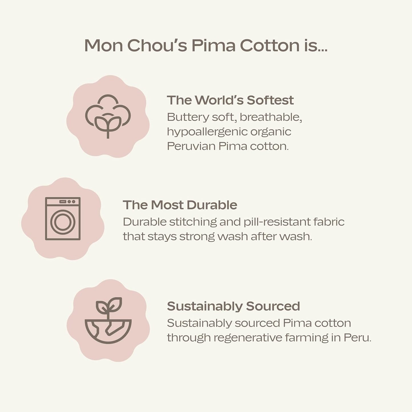 MON CHOU Convertible Footie Pajamas - Soft Organic Cotton Baby Pajamas - 100% Pima Cotton PJ’s & Luxury Newborn Sleepers