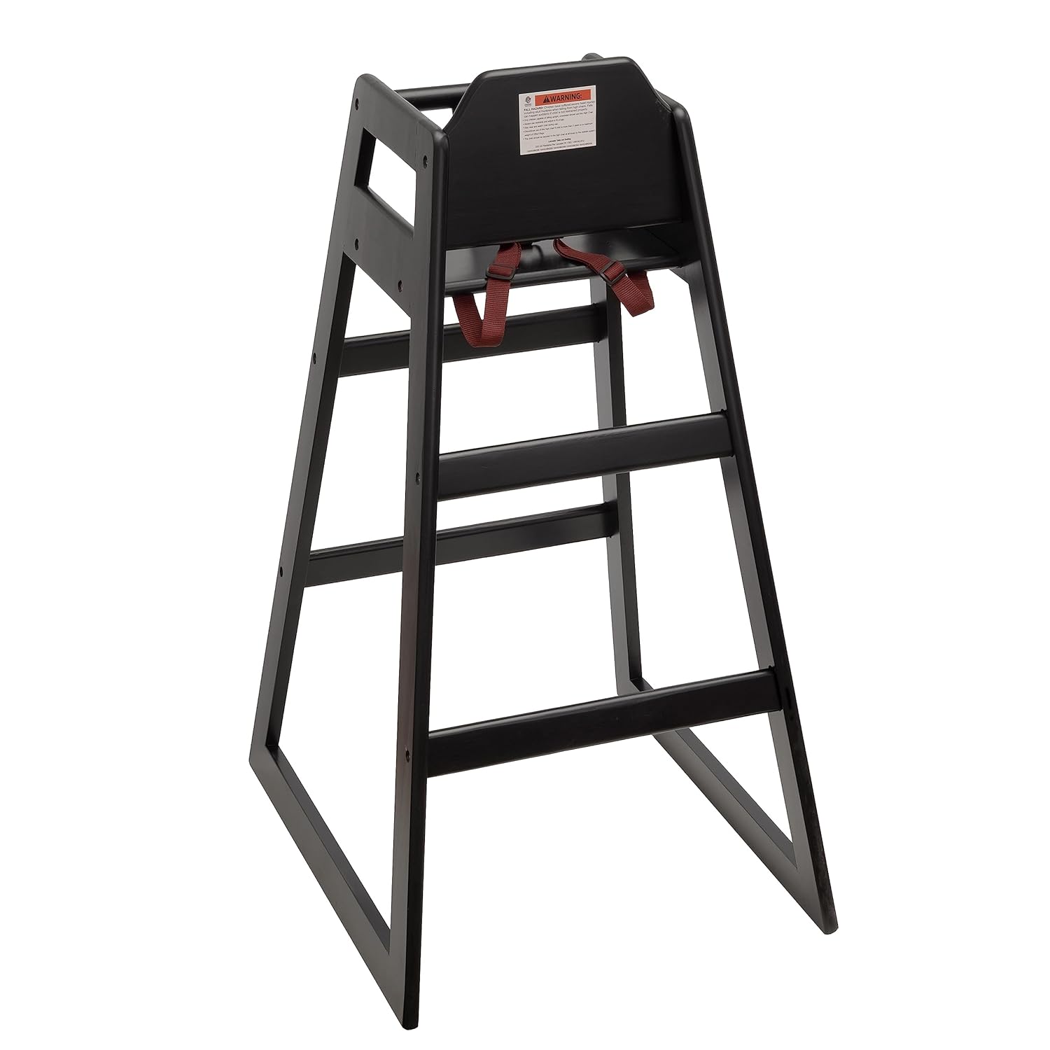 Stager Direct, Seating Ready-to-Assemble Restaurant Wood Bar Height High Chair, Baby Highchairs