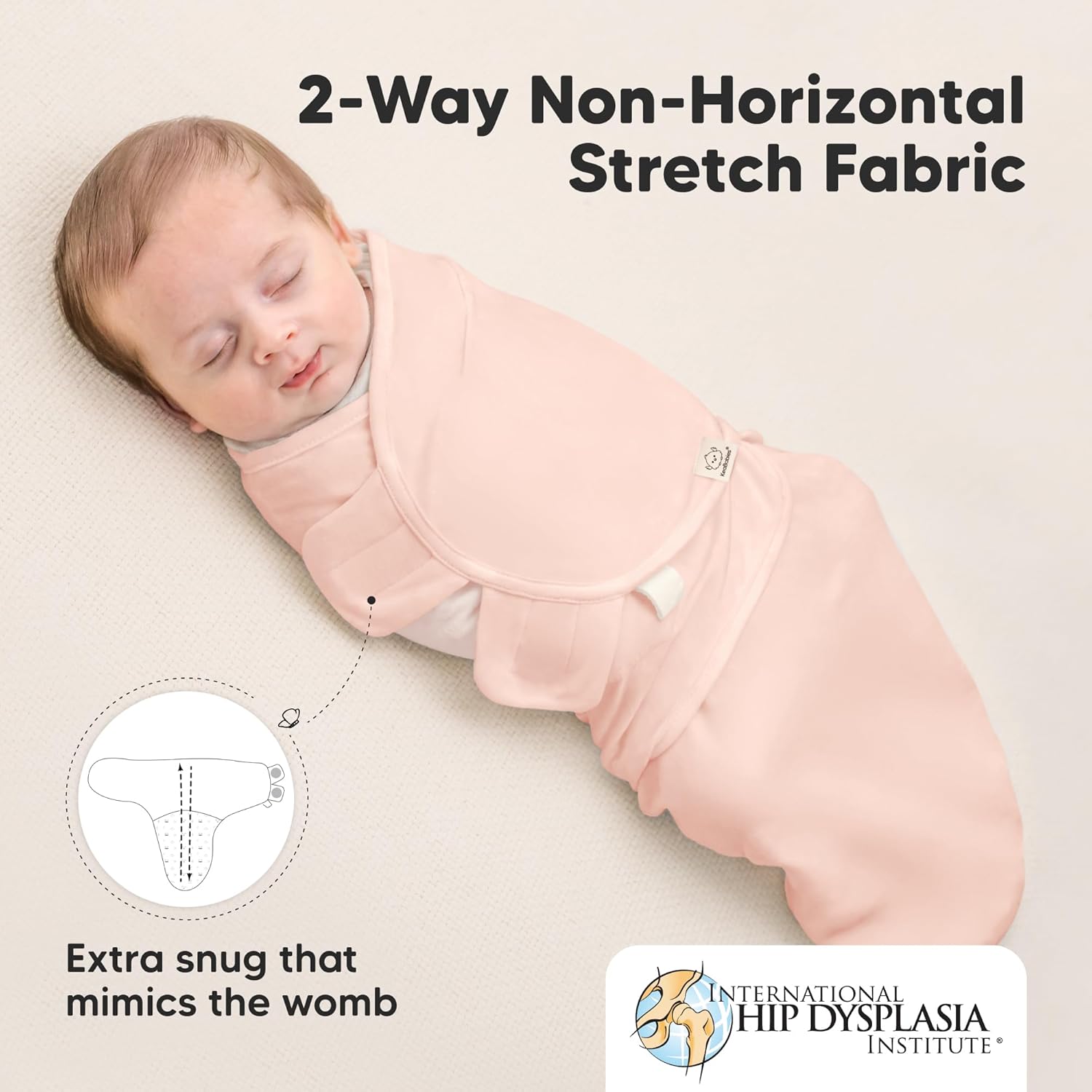 3-Pack Organic Baby Swaddle Sleep Sacks - Swaddles for Newborns, Infant 0-3 Months, Baby Girls