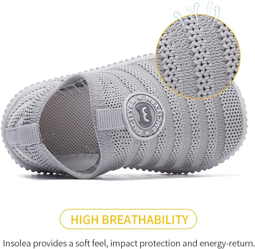BMCiTYBM Baby Shoes Boy Girl Infant Sneakers Non-Slip First Walkers 6 9 12 18 24 Months