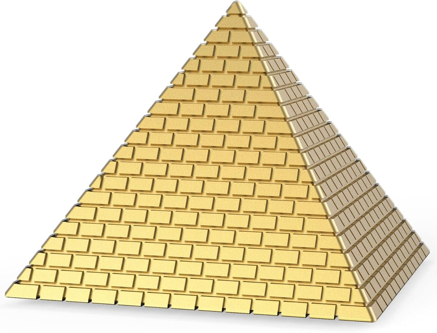 Egyptian Fidget Spinner Toy for Kids Adults, Metal Pyramid Fingertip Hand Finger Spinner, Heavy Duty Cool Desk Decoration Toy for Home Office, Sicence Kit Gadget, Perpetual Motion Spinning