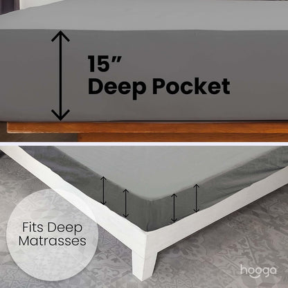 Grounding Sheet, Fitted King Size, Organic Cotton and Conductive Silver, Earth Connected Sheets for