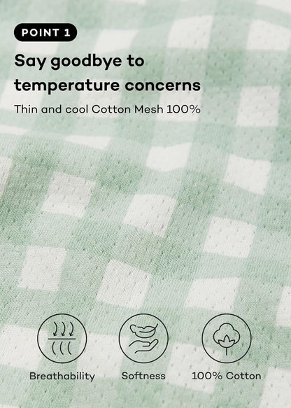 Konny Newborn Cotton Mesh Bodysuit Premium and Safe for New Moms: Baby Clothing for Stylish Comfort(0-12M)