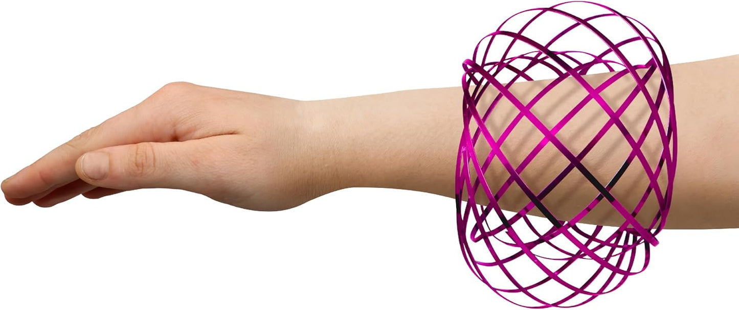 Digital Energy Kinetic Educational Spring Toy - Multi Sensory Interactive 3D Shaped Flow Ring ()