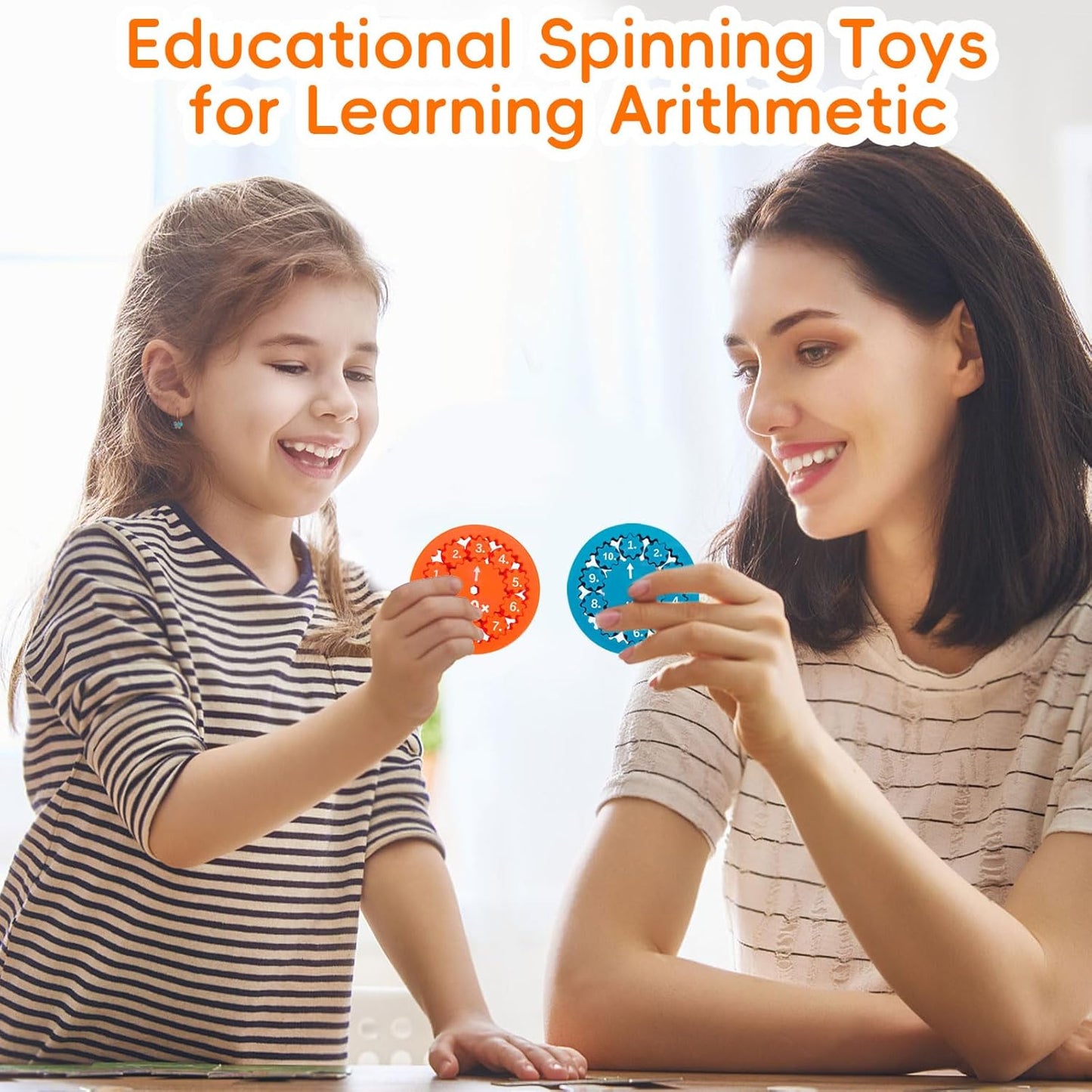 Math Fidget Spinners, Math Fact Fidget Spinners, Math Facts Fidget Spinners (18pcs)