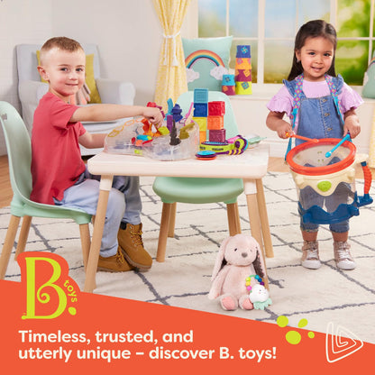 B. toys, One Two Squeeze Soft Building Blocks, 10 Pack, Blocks - 1, Baby