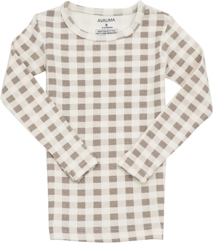 AVAUMA Baby Boys Girls Pajama Set 6M-7T Kids Cute Toddler Snug fit Pattern Design Pjs Cotton Sleepwear