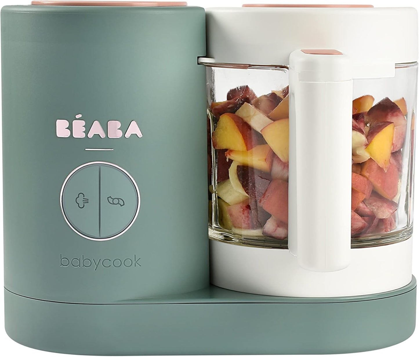 BEABA Babycook Neo Baby Food Maker | Non-Toxic Glass & Stainless Steel | Trusted by Celebrity Moms