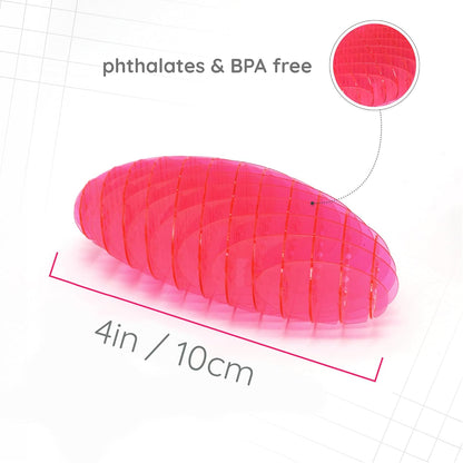 Morf Fidget Worm Toy - Desk Fidgets for Adults - Cool Satisfying Worm Fidget Sensory Toys - Fun and Interactive Morf Fidget Toy for Kids - USA Patent Pending Morf Figgy Toys - Small - 12 x 12