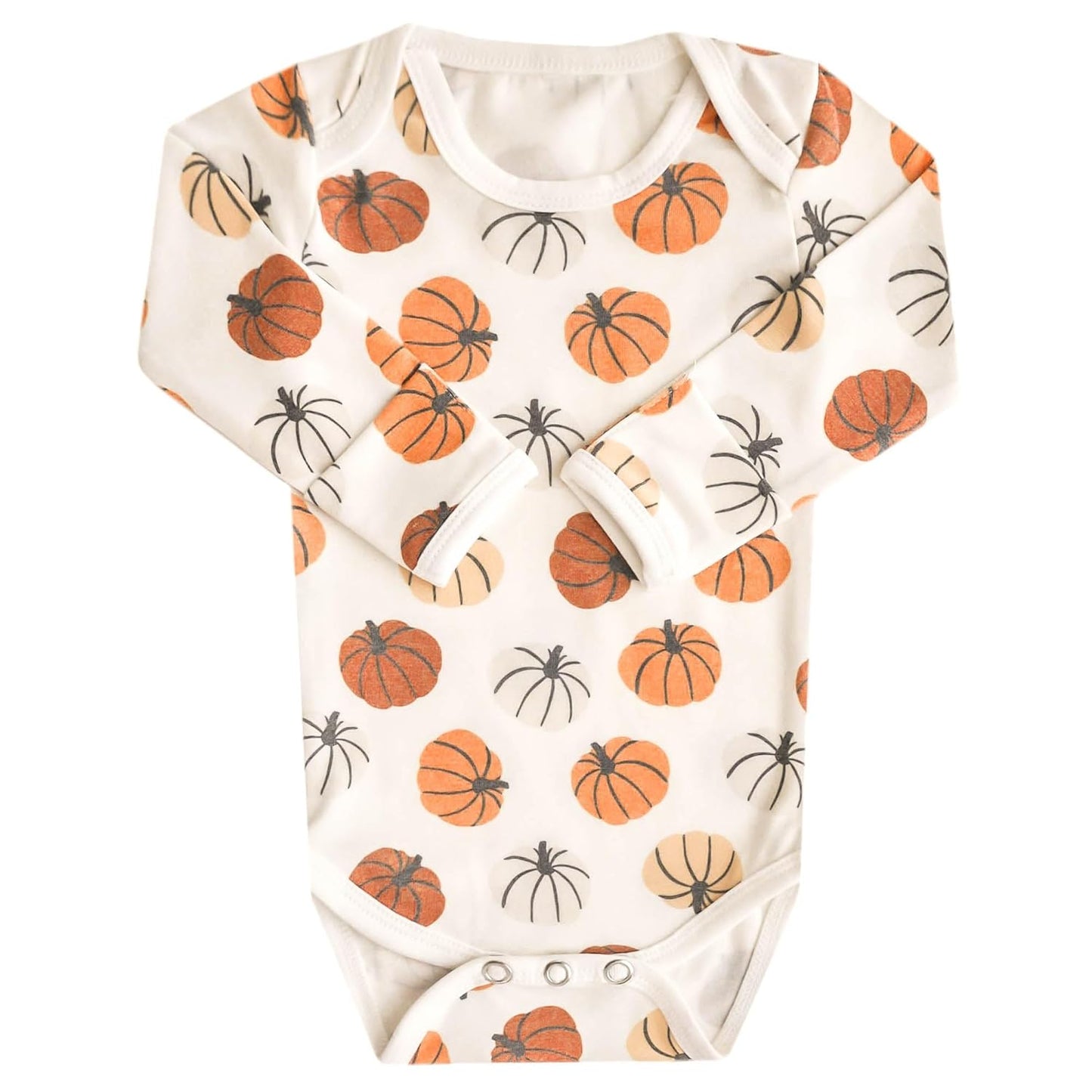 Copper Pearl Long Sleeve Bodysuit Baby: Ultra Soft Baby for Newborns, Boys, and Girls - Stylish, Comfortable, Overlap Shoulders, Premium Knit Fabric - 3-6 Months, Karver