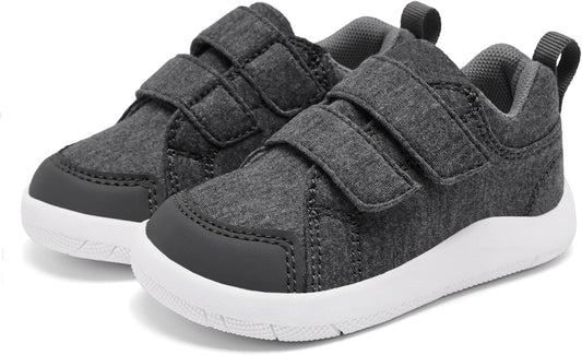 MORENDL Wide Toe Box Shoes Toddler Barefoot Shoes Baby Walking Shoe Boy Girl Non-Slip Zero Drop