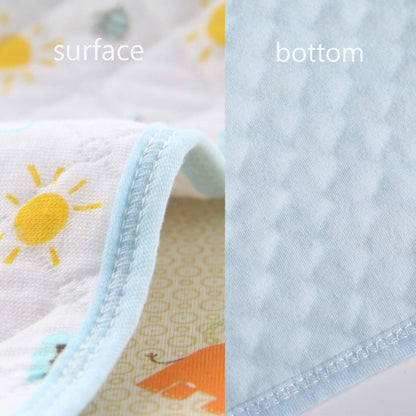 MBJERRY Waterproof Changing Pads Portable - Breathable Leak Proof Mattress Pad Protector Baby Changing Mat for Toddler, Kids Pack of 3 (M (27.5 x 19.7 Inch))