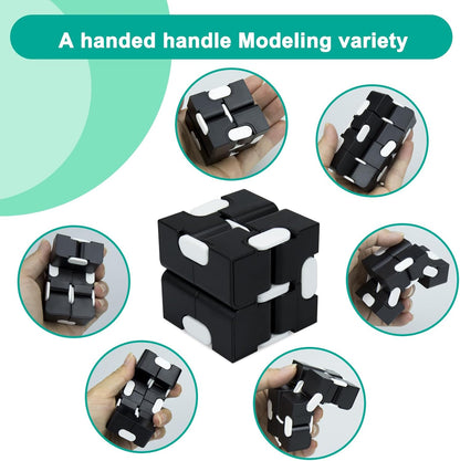 Infinitycube Fidget Toy Stress Relieving Fidgeting Game for Kids and Adults,Cute Pocket-sized