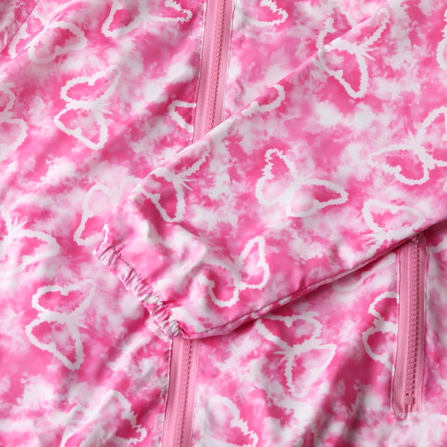 WELAKEN Lightweight Jacket for Girls Kids & Toddler II Girls' Print Water-Resistant Jacket