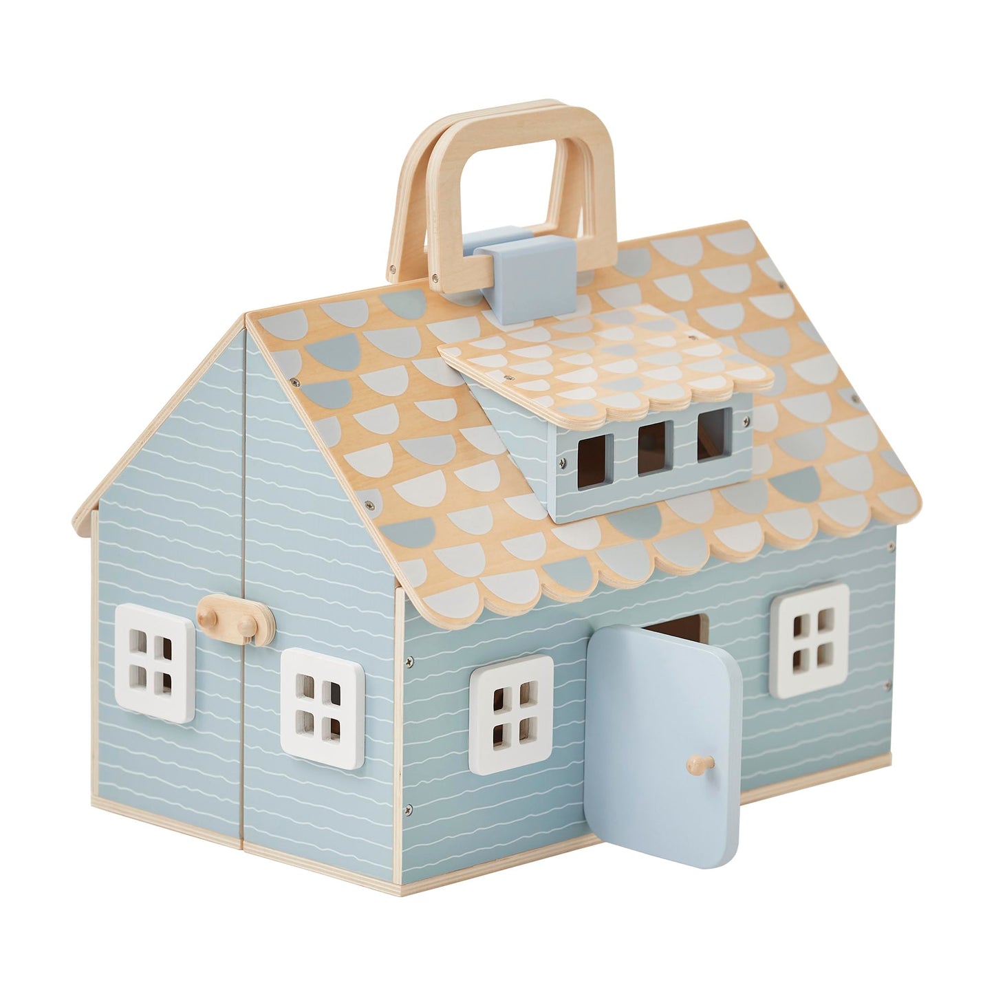 Olivia's Little World Wooden Cottage Dollhouse