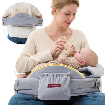 Momcozy CozyPro Nursing Pillow for Breastfeeding - All Around Ergonomic Comfort & Support