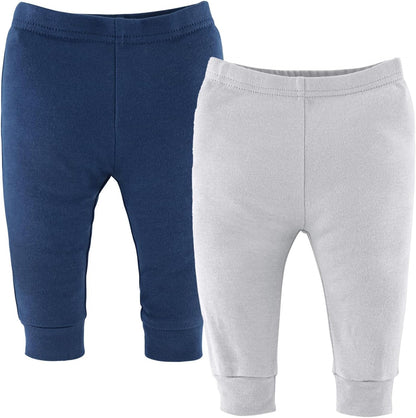 The Peanutshell 5 Pack Baby Boy Pants Set - 100% Cotton Toddler Pants for Boys, Clothes for Toddlers & Babies - Blue Camo