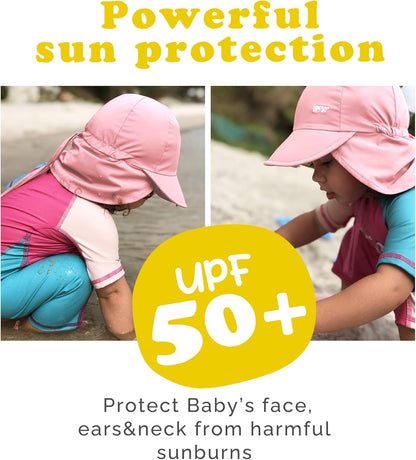 FURTALK Baby Sun Hat Girls and Boys Summer Beach Swim Hat Essentials UPF 50+
