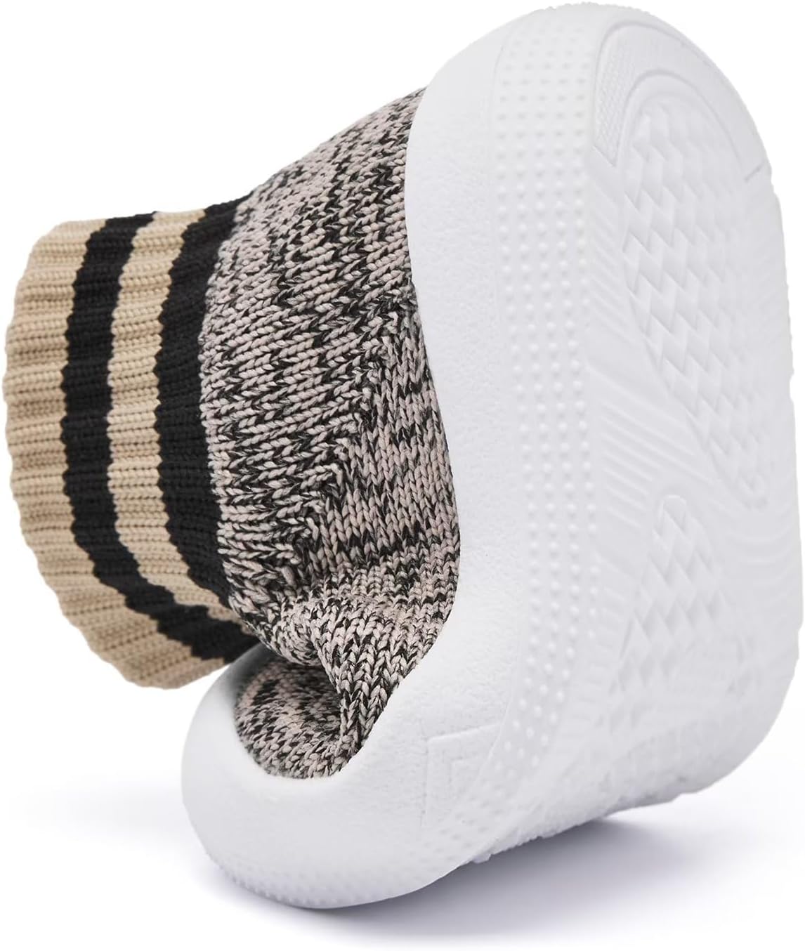 Eashi Baby Boy Girl Non-Skid Indoor Infant Walking Shoes Breathable Warm Elastic Sock Shoes with Memory Sole Protect Toes Outdoor Sneakers