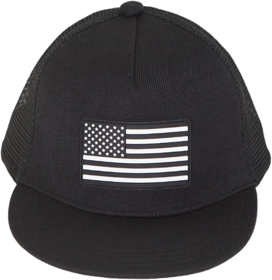 Baby Hats - Baseball Hat, Newborn Youth Flat Brim Mesh Trucker Surf Skate Bubba Bro Fitted Beach Cap Gorros para Bebes