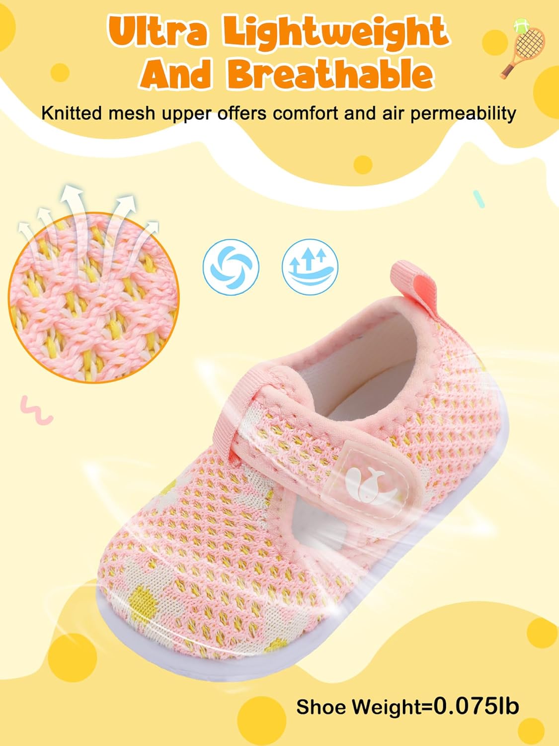 FEETCITY Barefoot Baby Shoes Girls Boys Walking Shoes Infant Sneakers Lightweight Flexible Newborn Dress School Shoe