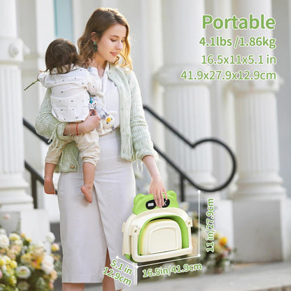 Collapsible Baby Bathtub for Newborn to Toddler (0-18 Month) - Portable Baby Bath Tub for Travel