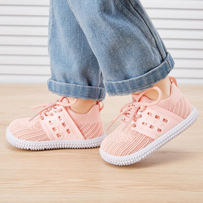 BMCiTYBM Baby Shoes Boy Girl Infant Sneakers Non-Slip First Walkers 6 9 12 18 24 Months