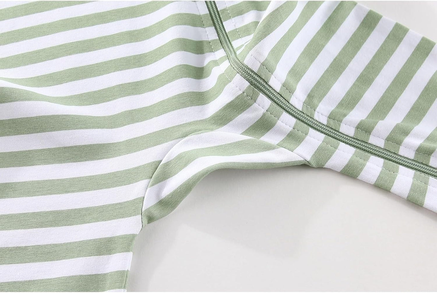 2 Pack Unisex Baby Short Sleeve Rompers 2 Way Zipper New Born One-Piece Jumpsuits 0-24Months Infant Outfits