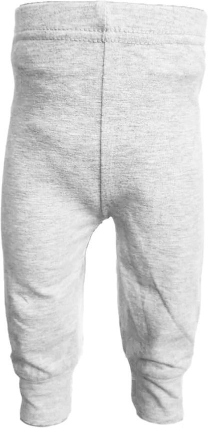 123 Bear Infant and Toddler Soft Cotton Spandex Boys and Girls Pants Multipacks
