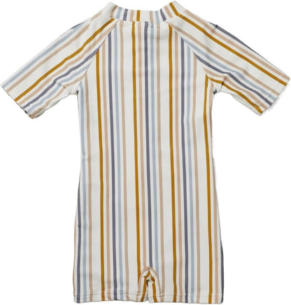 Boys One Piece Swimsuit Whale Dolphin Bathing Suit Zipper Rash Guard Kid Short Sleeve Swimwear Shark Beach Wear UPF50+