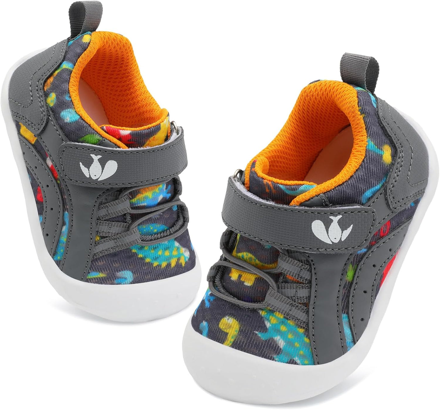 FEETCITY Wide Baby Shoes Boys Girls Baby Barefoot Shoes Breathable Infant Walking Shoe Crib Sock Shoe Toddler Sneakers Flexible